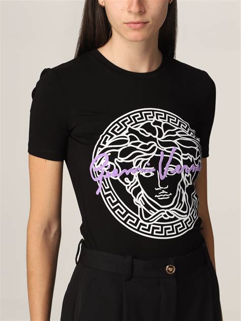 versace t shirt preis|Versace tee shirts women.